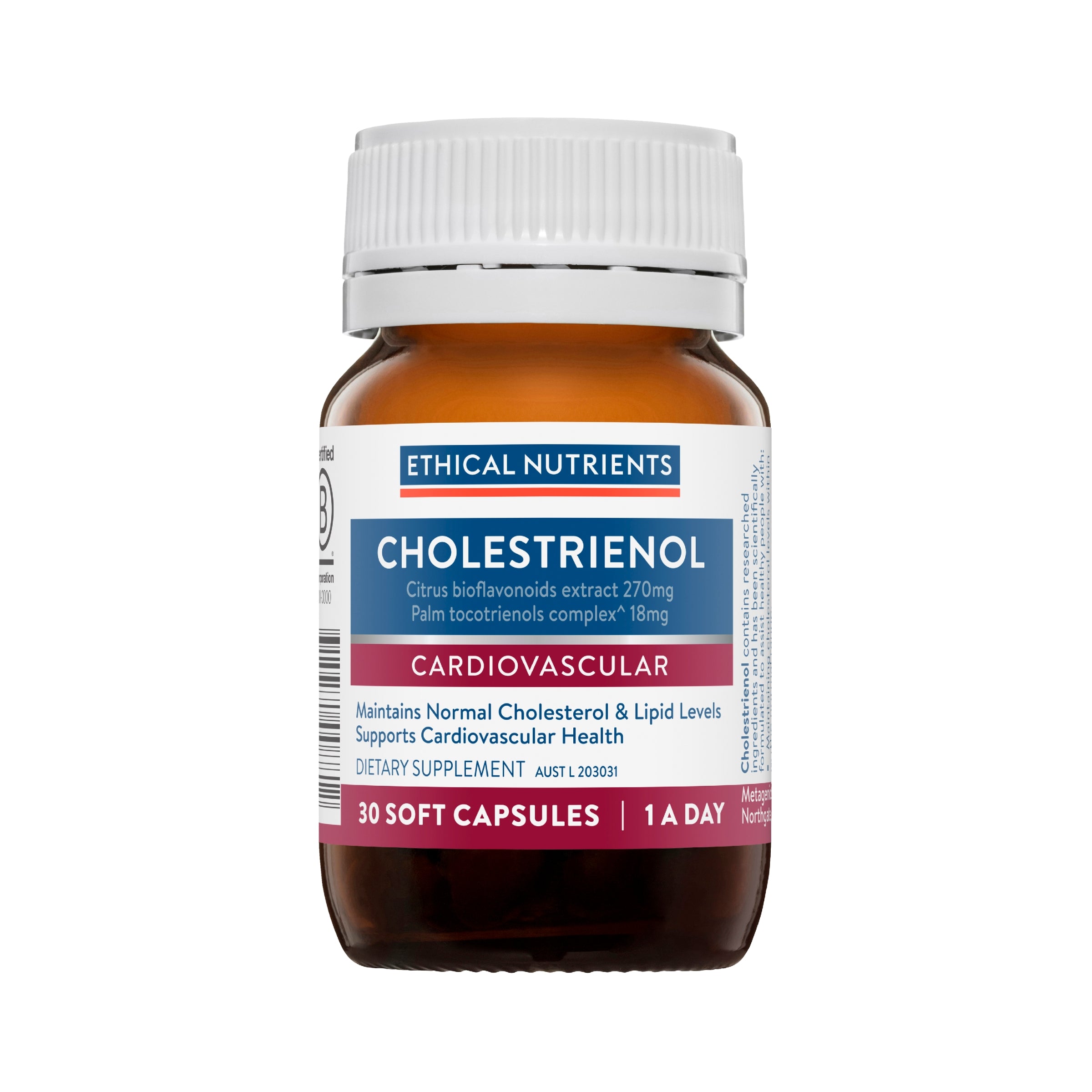 Ethical Nutrients Cholestrienol 30 Capsules #size_30 soft capsules