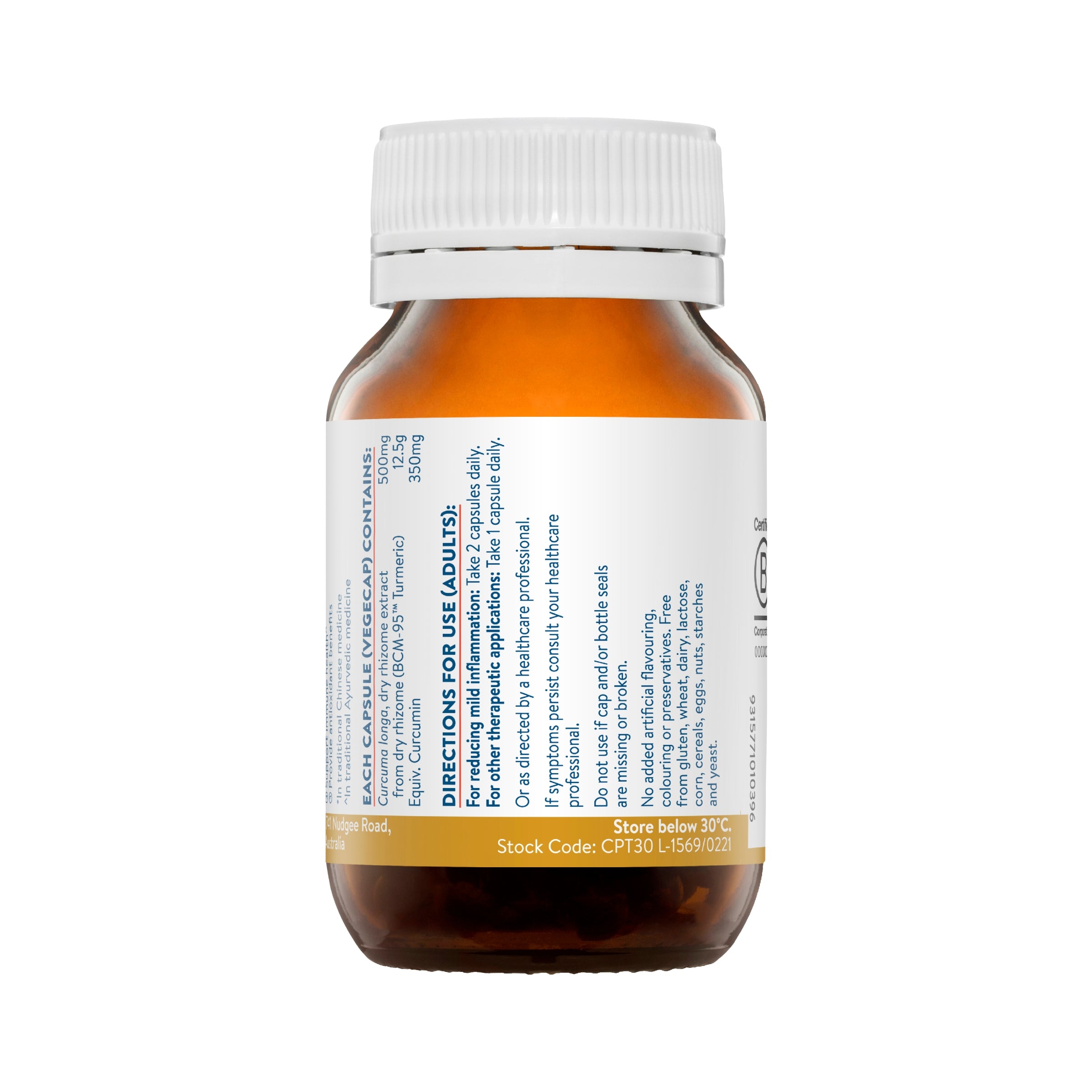 Ethical Nutrients Curcumin Plus 30 Capsules #size_30 capsules