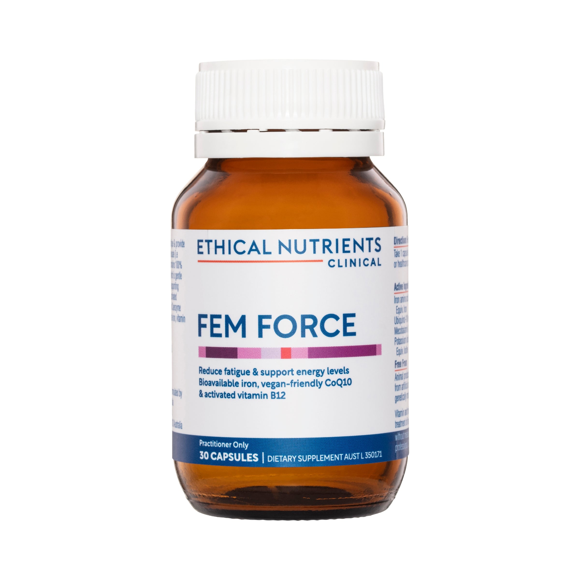 Ethical Nutrients Clinical Fem Force 30 Capsules