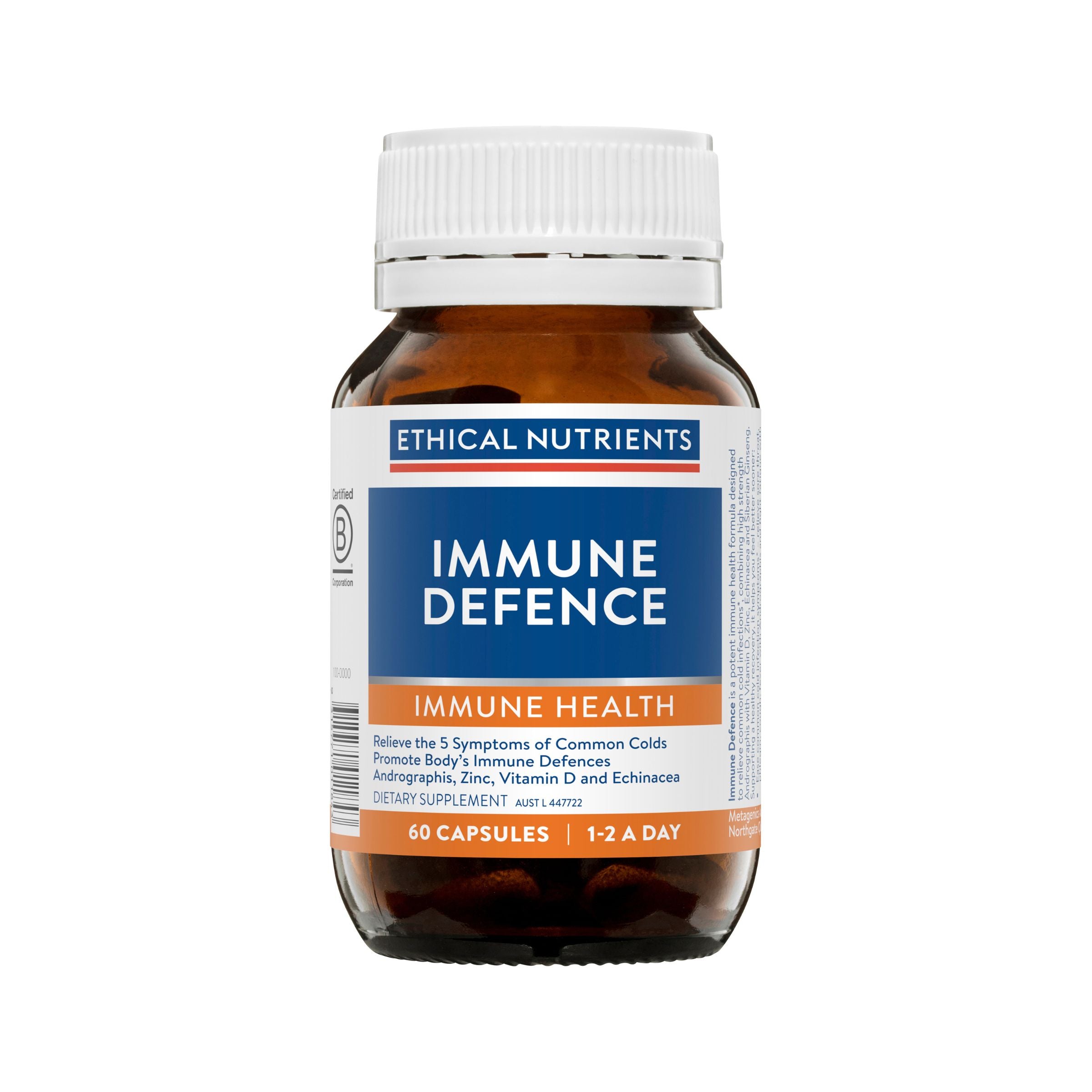 Ethical Nutrients Immune Defence 60 Capsules #size_60 capsules