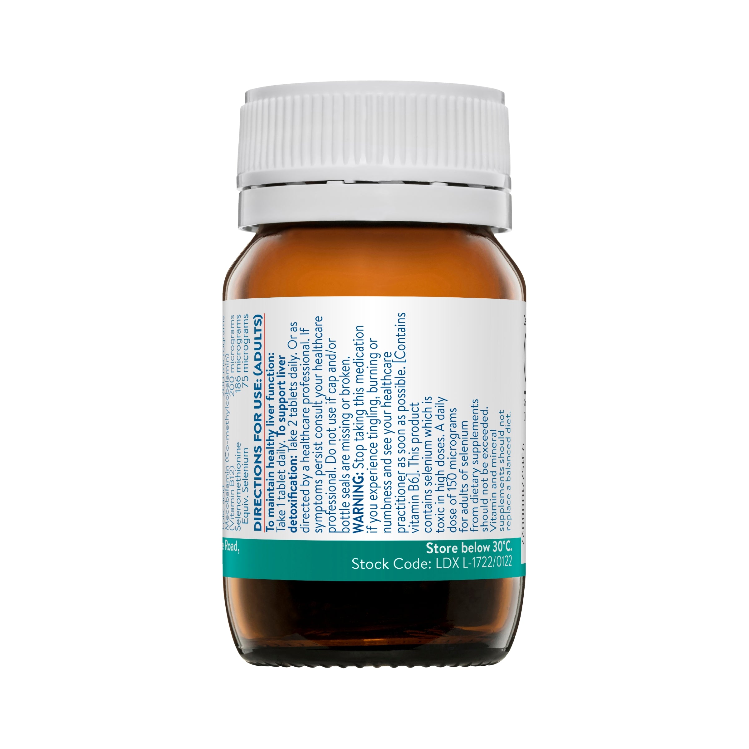 Ethical Nutrients Liver Detox & Support 30 Tablets #size_30 tablets
