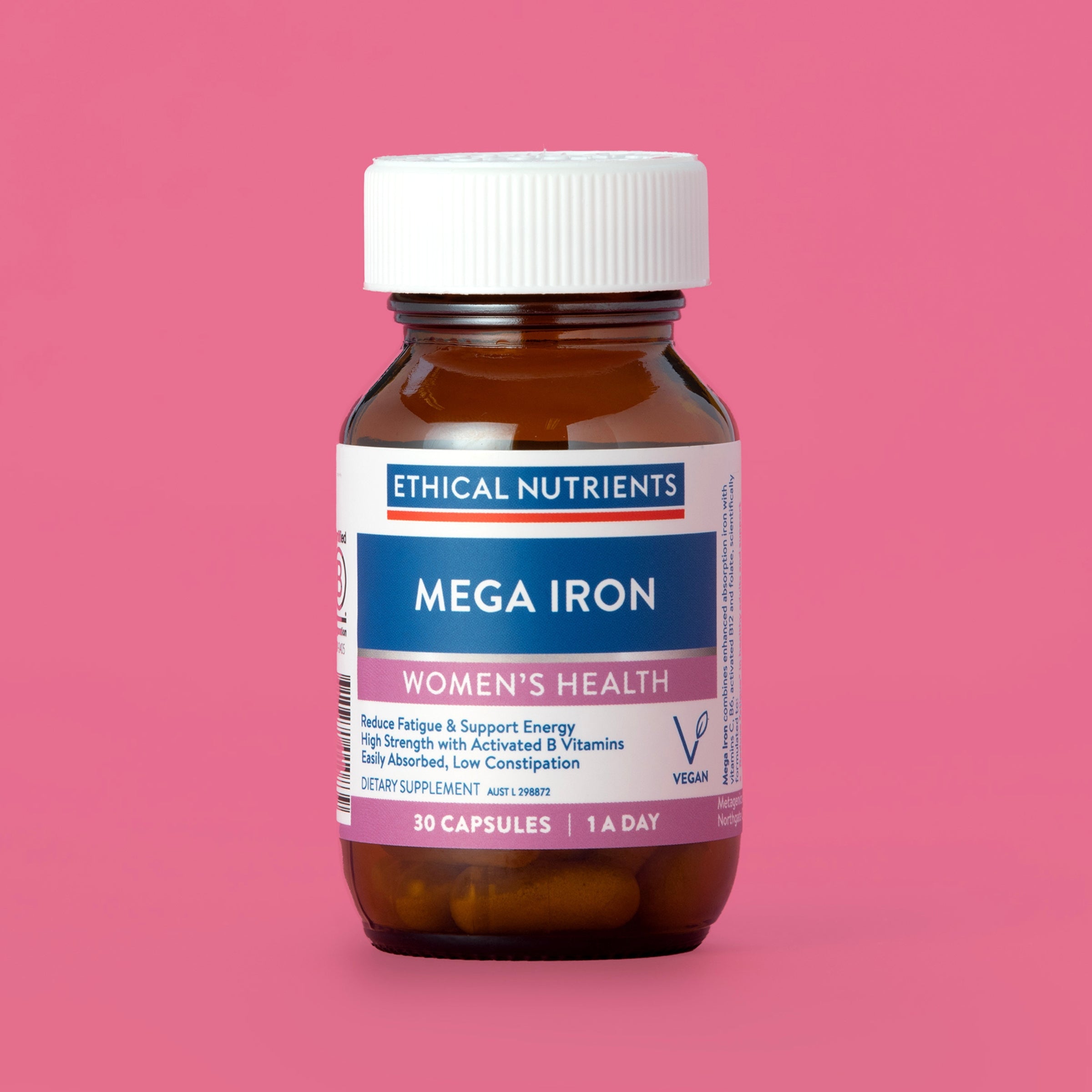 Ethical Nutrients Mega Iron 30 Capsules #size_30 capsules