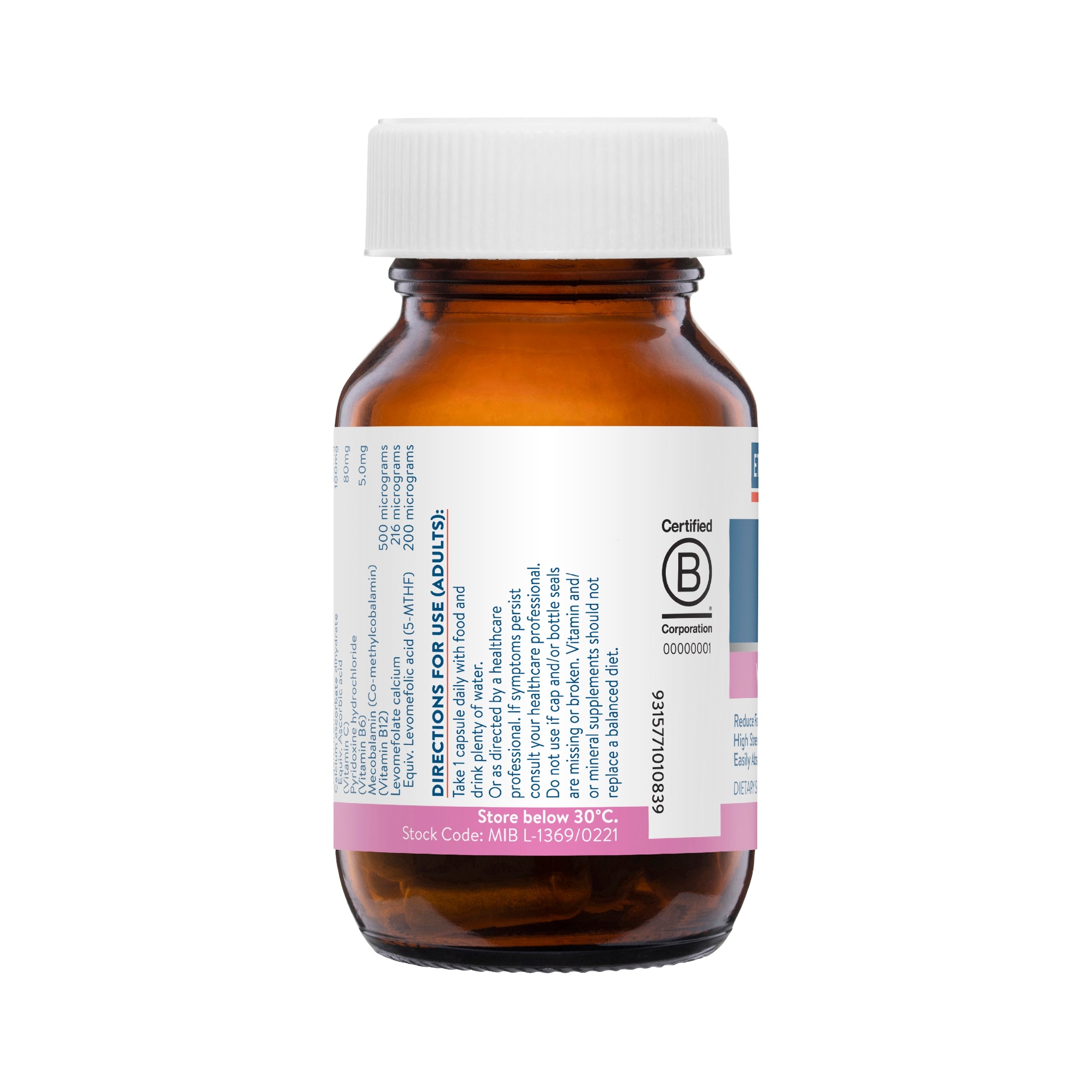 Ethical Nutrients Mega Iron 30 Capsules #size_30 capsules