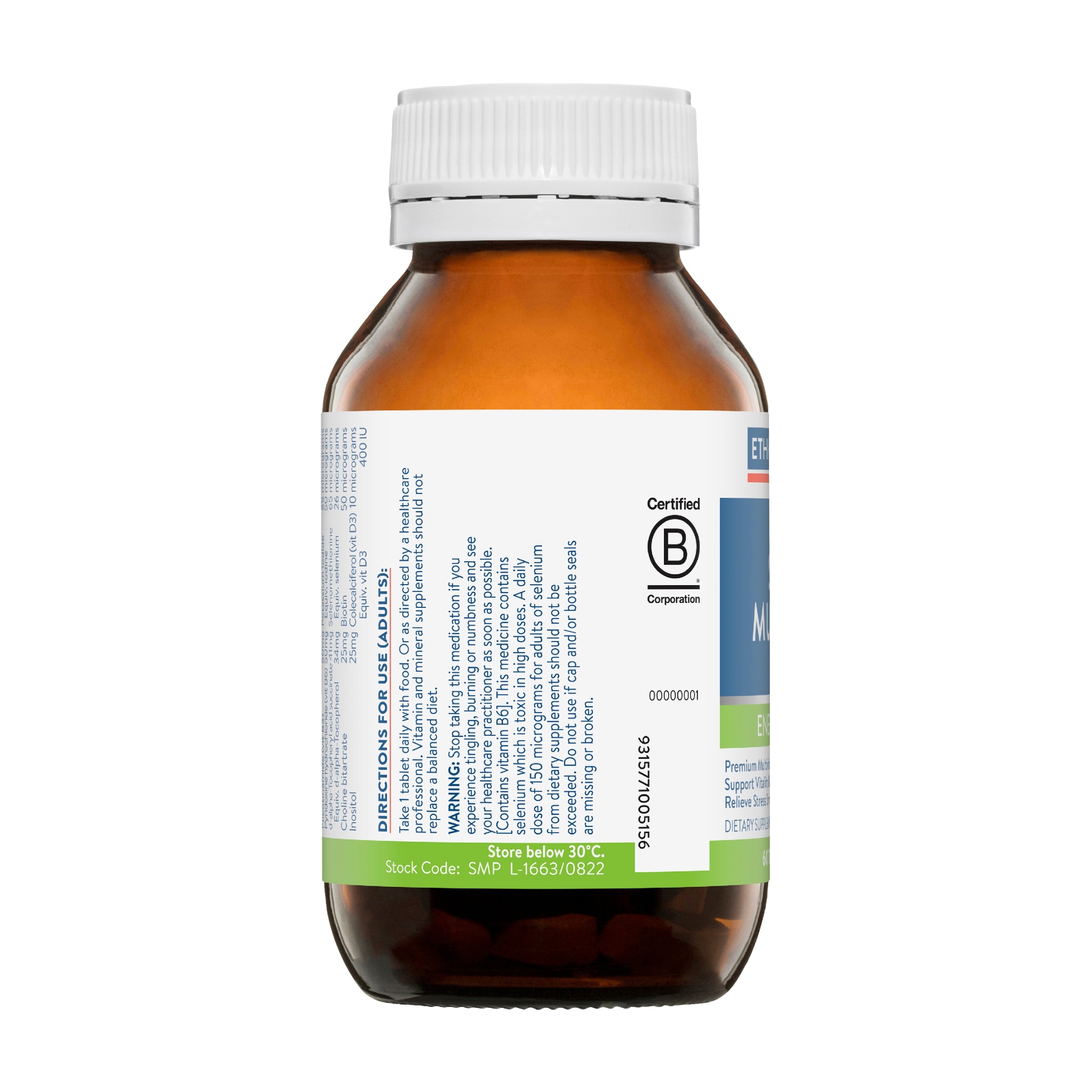 Ethical Nutrients Super Multi Plus 60 Tablets #size_60 tablets