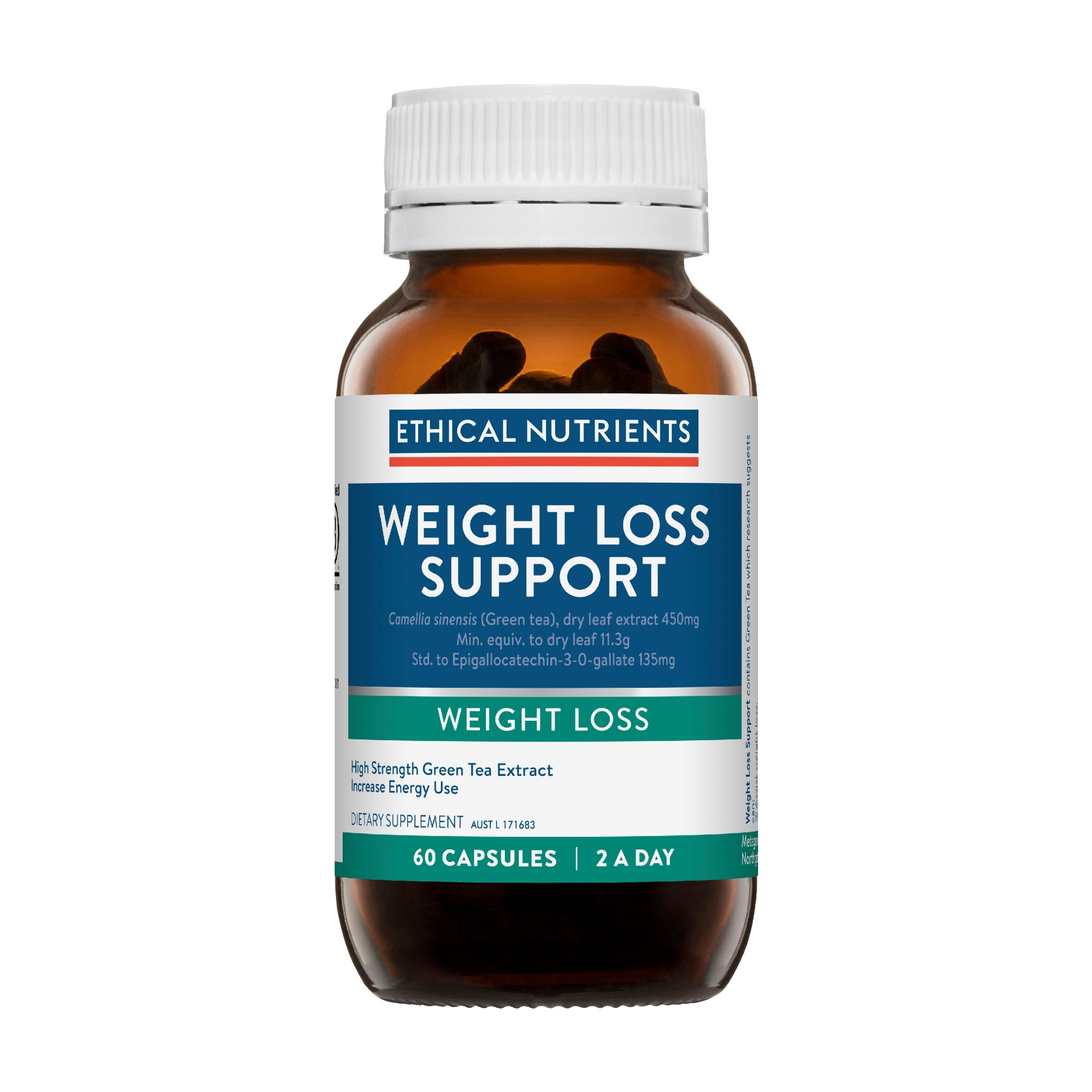 Ethical Nutrients Weight Loss Support 60 Capsules #size_60 capsules