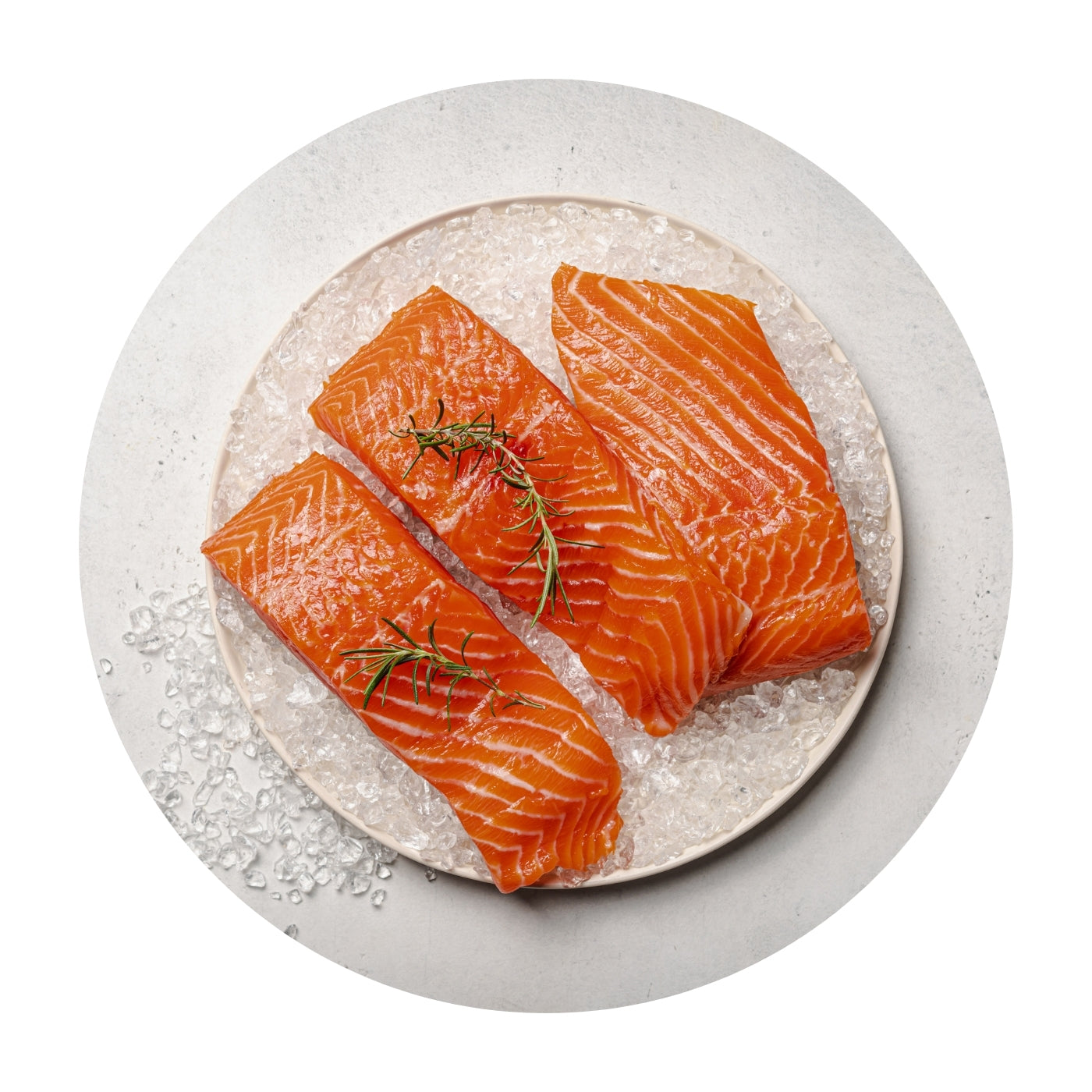 An image of salmon on a plate