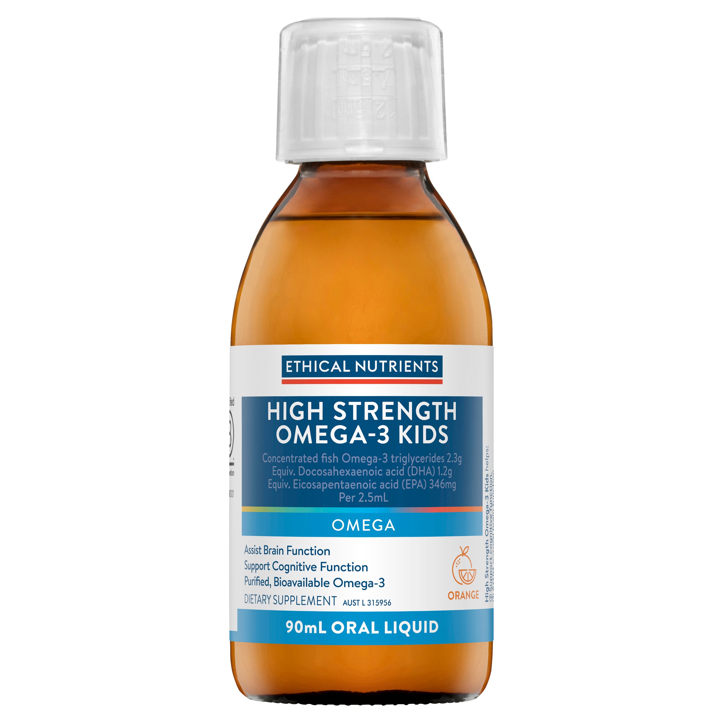 Ethical Nutrients High Strength Omega-3 Kids Orange 90mL Liquid #size_90mL