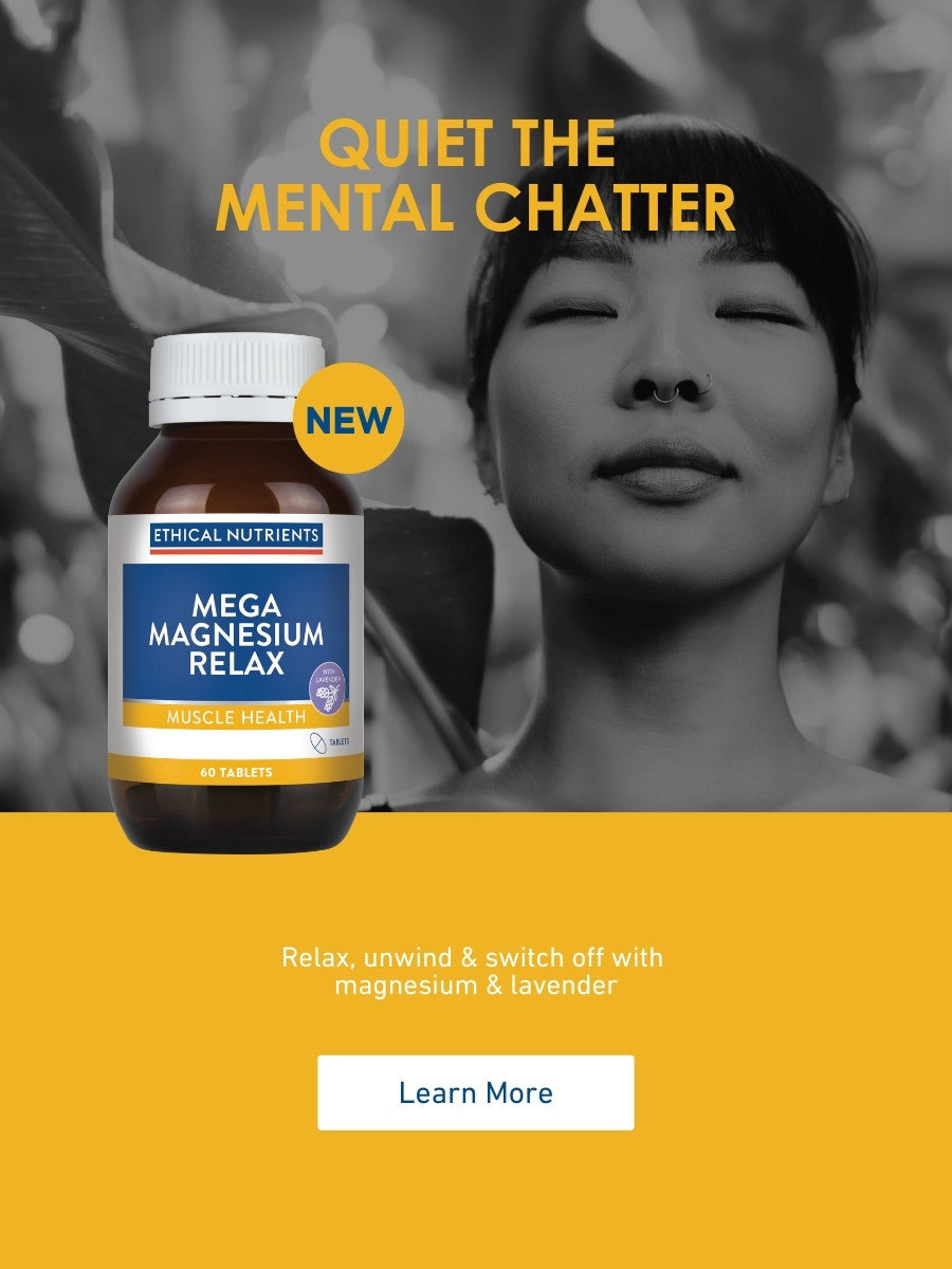 QUIET THE MENTAL CHATTER WITH MEGA MAGNESIUM RELAX