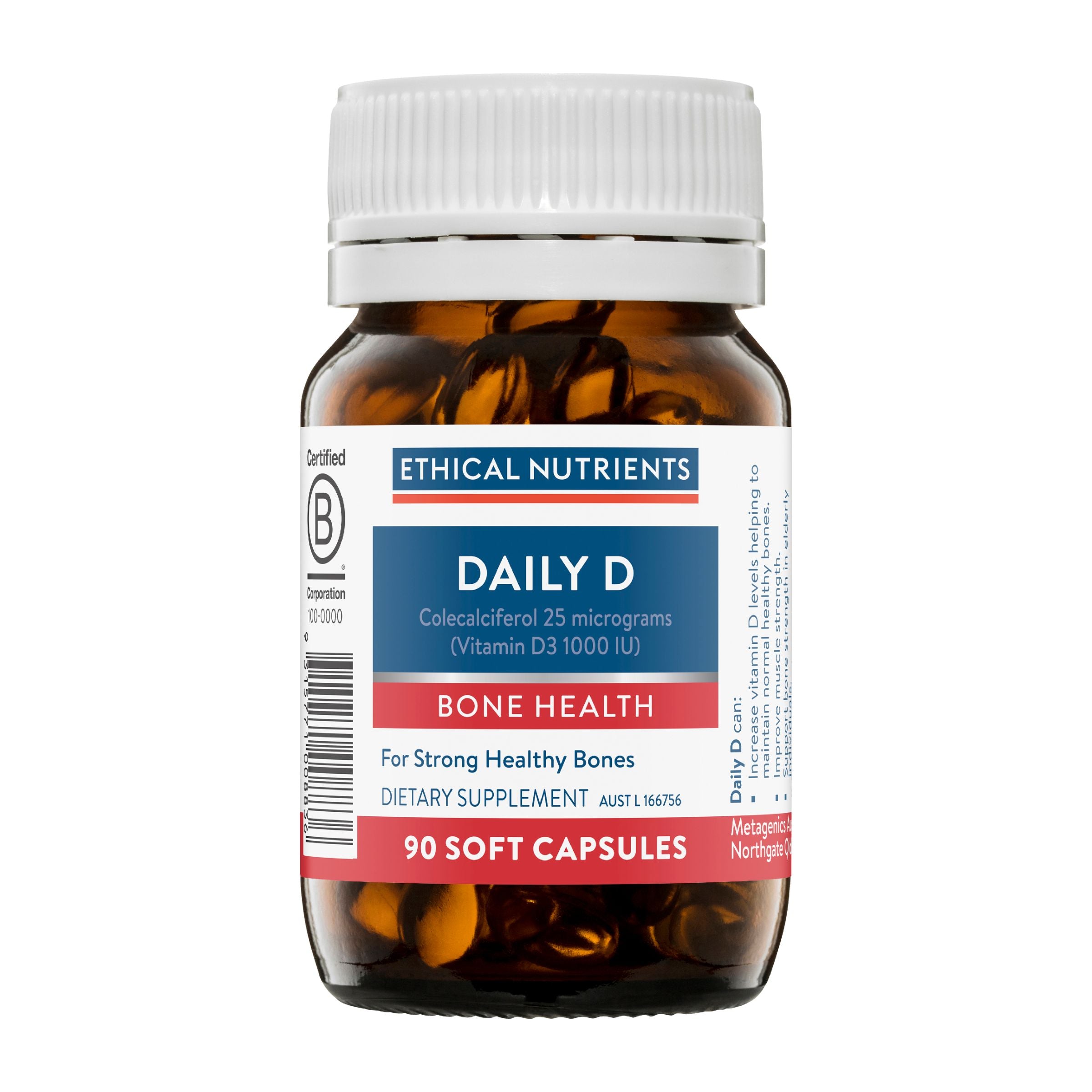 Ethical Nutrients Daily D 90 Soft Capsules #size_90 soft capsules