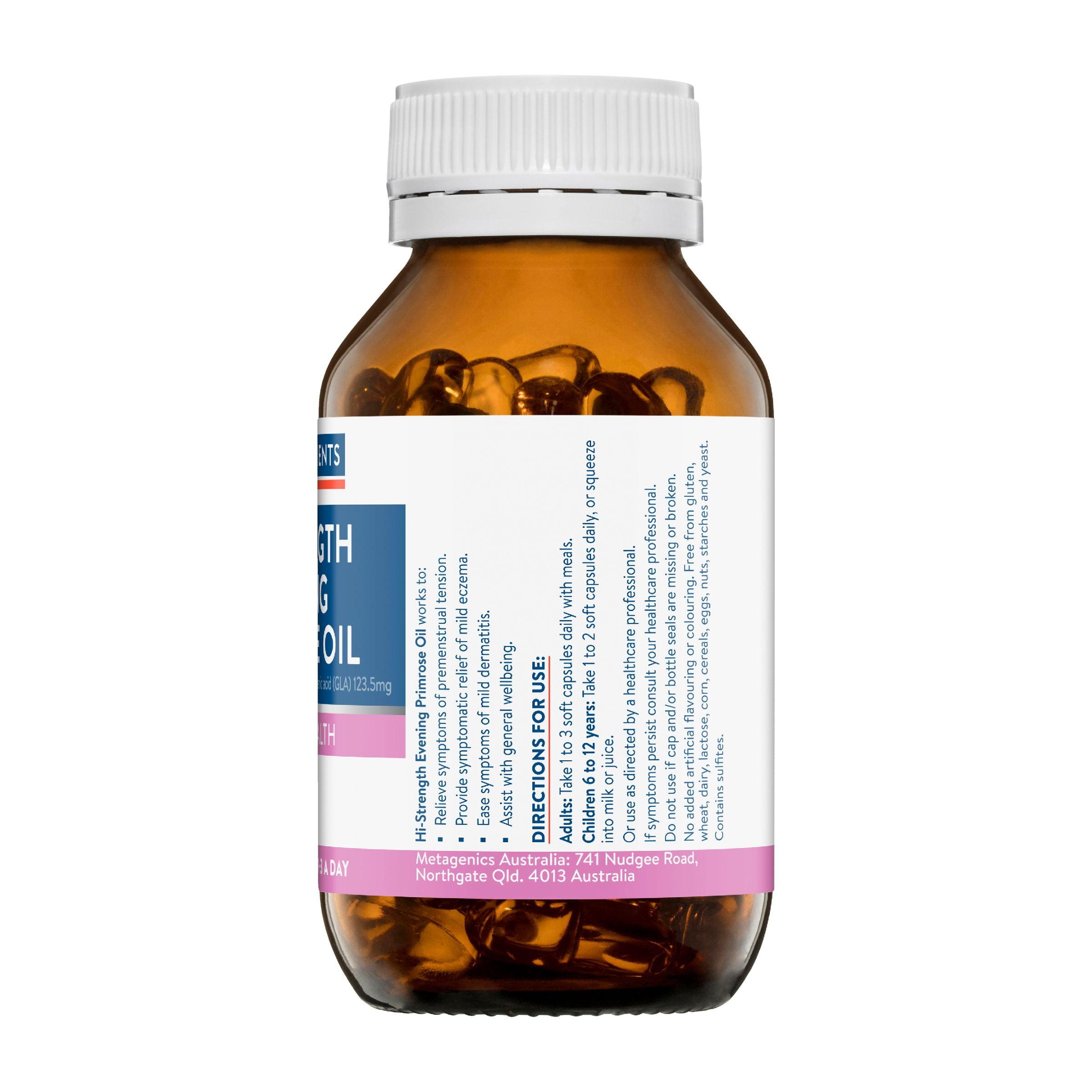 Ethical Nutrients Hi-Strength Evening Primrose Oil 60 Capsules #size_60 soft capsules