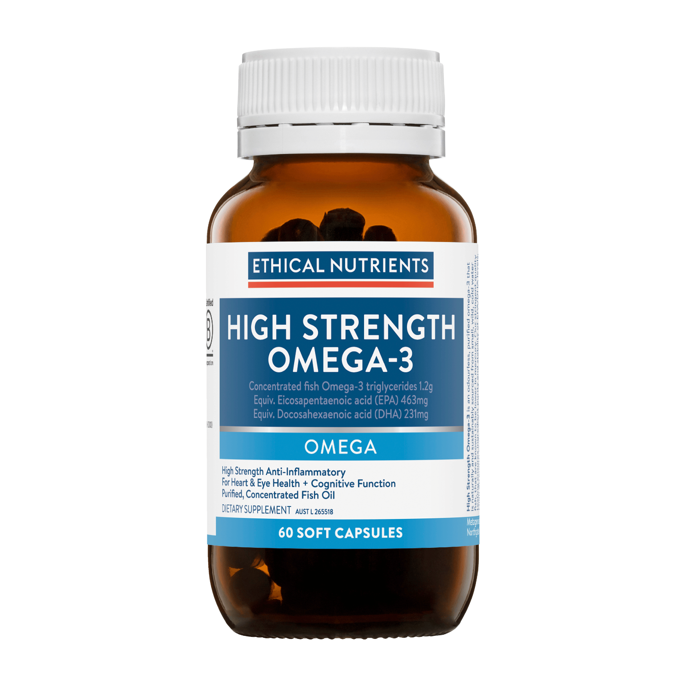 Ethical Nutrients High Strength Omega-3 60 Capsules #size_60 soft capsules