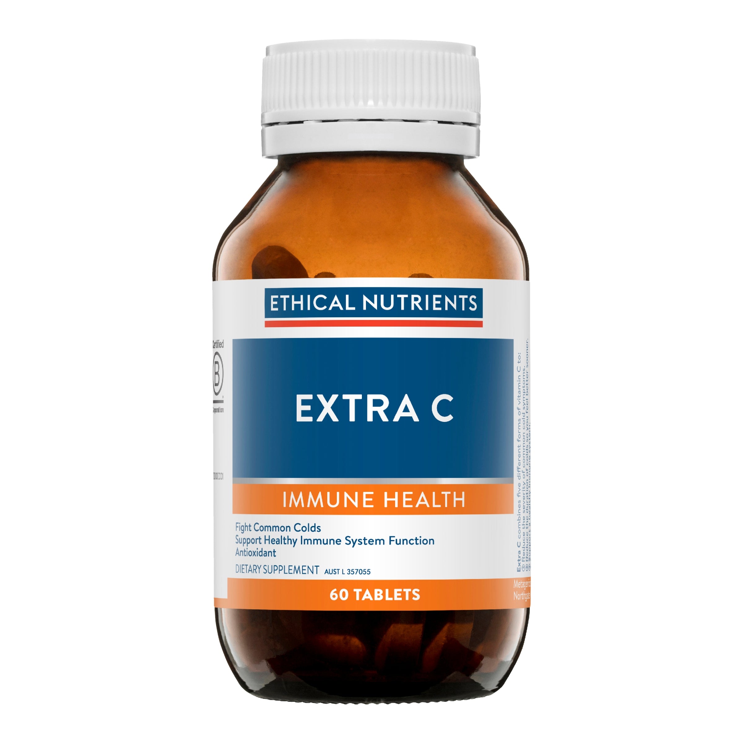 Ethical Nutrients Extra C 60 Tablets #size_60 tablets