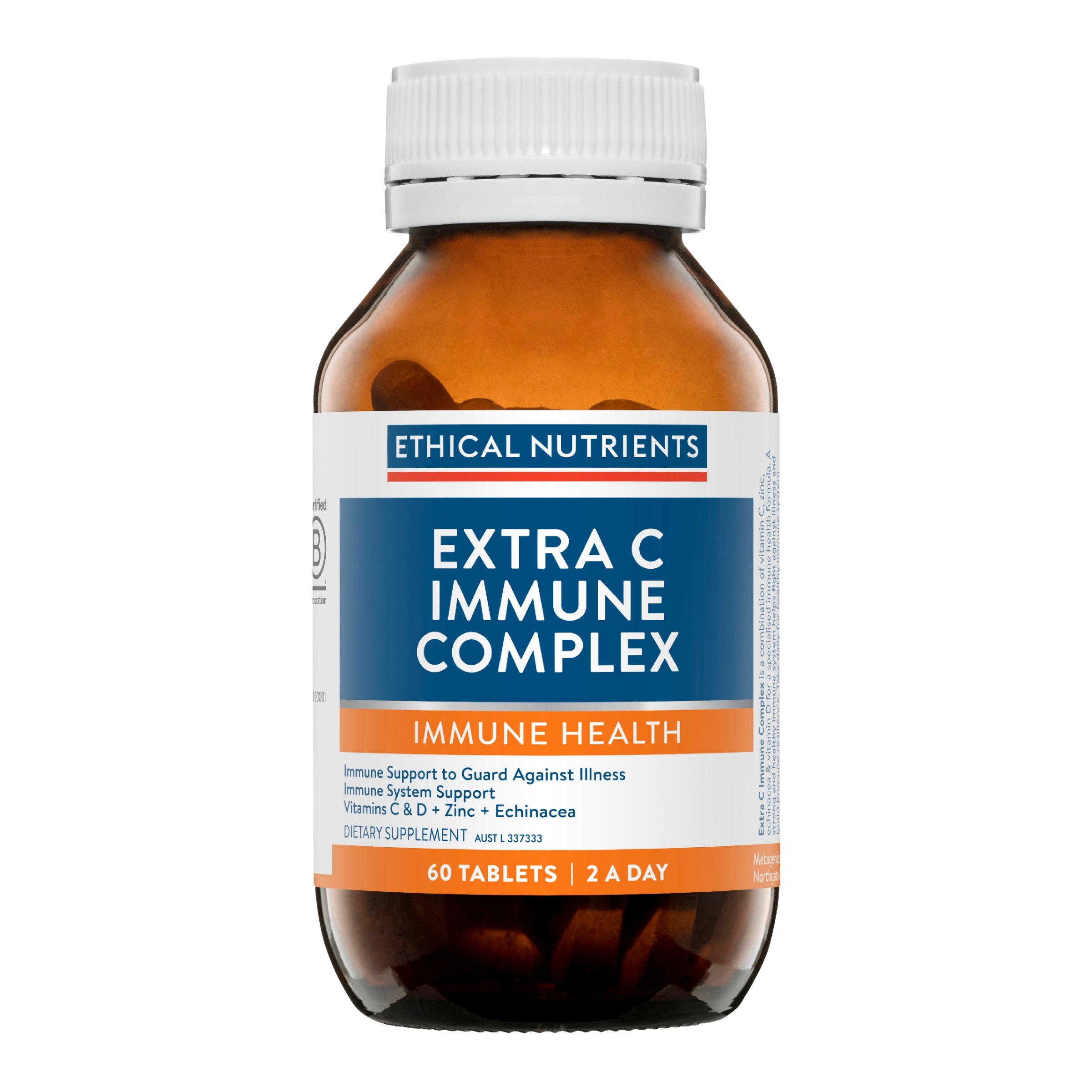Ethical Nutrients Extra C Immune Complex 60 Tablets #size_60 tablets