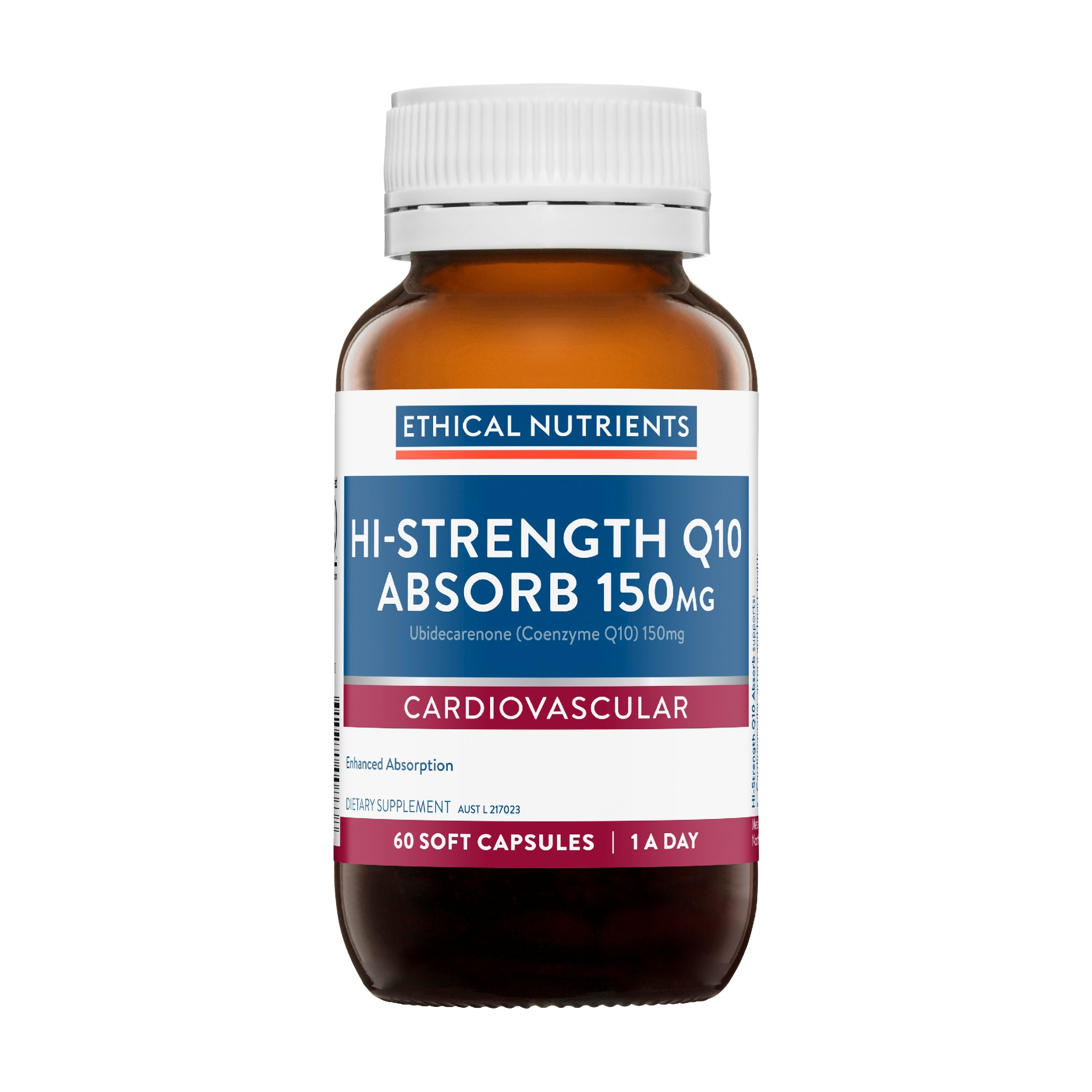 Ethical Nutrients Hi-Strength Q10 Absorb 150mg 60 Capsules #size_60 soft capsules