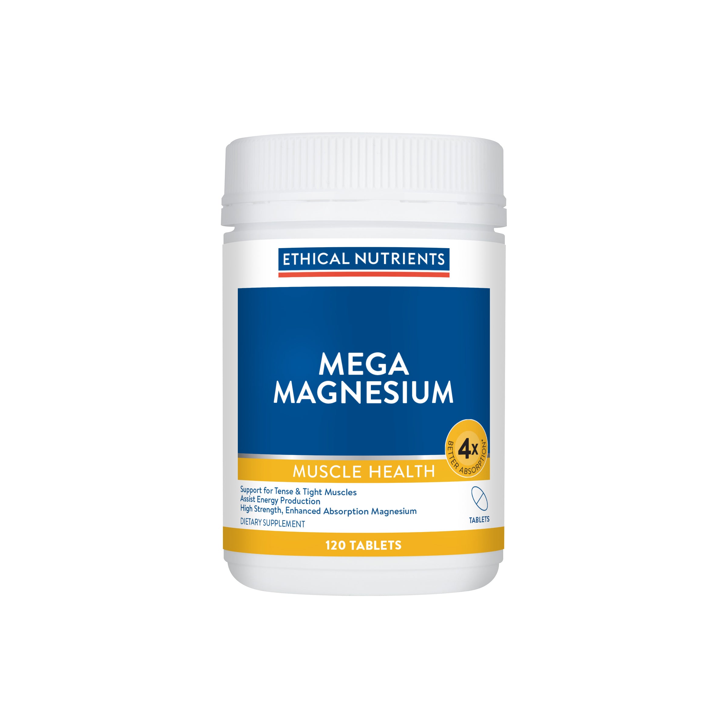 Ethical Nutrients Mega Magnesium 120 Tablets #size_120 tablets