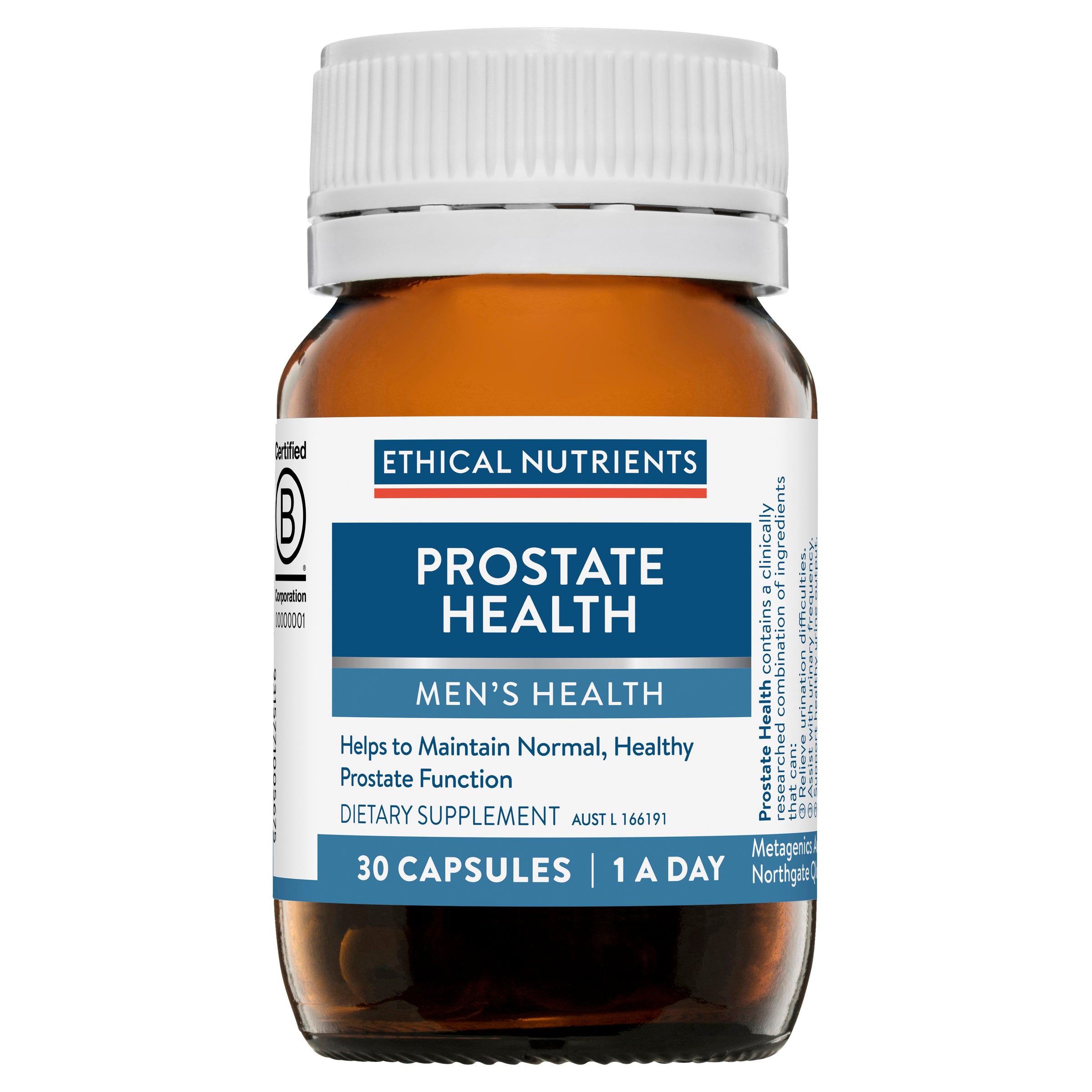 Ethical Nutrients Prostate Health 30 Capsules #size_30 capsules